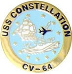 VIEW USS Constellation Lapel Pin