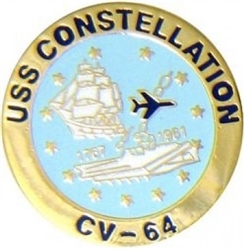 VIEW USS Constellation Lapel Pin