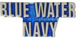 VIEW BLUE WATER NAVY Lapel Pin