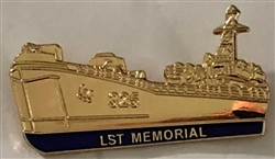 VIEW US Navy LST Memorial Lapel Pin