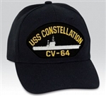 VIEW USS Constellation CV-64 Ball Cap