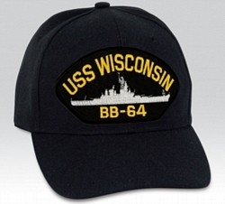 VIEW USS Wisconsin Ball Cap