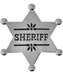 VIEW Wild West Sheriff Replica Badge