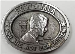 VIEW POW-MIA Belt Buckle