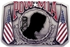 VIEW POW-MIA Belt Buckle