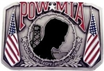 VIEW POW-MIA Belt Buckle