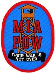 VIEW POW-MIA Their War Is Not Over Patch