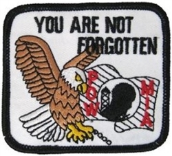 VIEW POW-MIA You Are Not Forgotten Patch