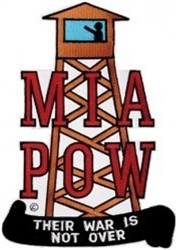 VIEW POW-MIA Their War Is Not Over Back Patch
