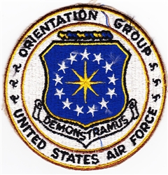 VIEW USAF Orientation Group Patch