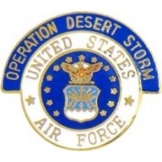 VIEW USAF Desert Storm Lapel Pin