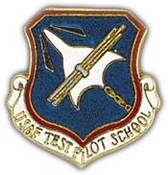 VIEW USAF Test Pilot School Hat Pin