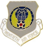VIEW 20th AF Lapel Pin