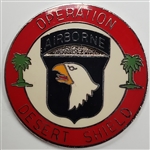 VIEW 101st AB Div Desert Shield Lapel Pin