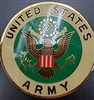 VIEW US Army Car Grill Badge