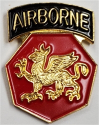 VIEW 108th AB Div Lapel Pin