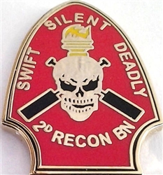 VIEW 2nd Recon Lapel Pin