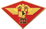 VIEW 4th Mar Air Wing Lapel Pin