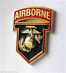 VIEW USMC Airborne Lapel Pin