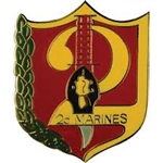 VIEW 2nd Marine Regiment Lapel Pin