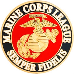 VIEW Marine Corps League Lapel Pin