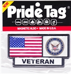 VIEW Navy Pride Tag