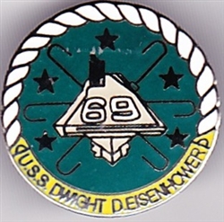 VIEW USS Eisenhower Pin