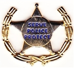 VIEW Police Wreath Lapel Pin