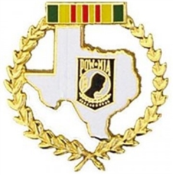 VIEW Texas Vietnam POW Lapel Pin