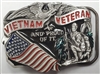 VIEW Vietnam Veteran and Proud Of It buckle