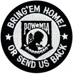 VIEW POW-MIA Bring 'Em Home Patch