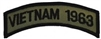 VIEW Vietnam 1963 Patch