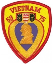 VIEW Vietnam Purple Heart Patch