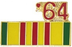 VIEW Vietnam Service 1964 Lapel Pin