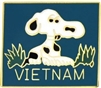 VIEW Vietnam Snoopy Lapel Pin