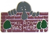 VIEW Kilroy Was Here Lapel Pin