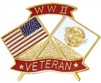 VIEW WWII Veteran Lapel Pin