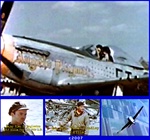 World War 2 photos of North American P-51D Mustangs.