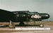 Color photo of a Northrop P-61 Black Widow night fighter ready to take off against Nazi Germany from a base in Belgium during World War 2.