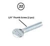 1/4" Thumb Screw