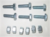 912 Arm Bolts & Lock Nuts (6) 1/4-20 X 3/4