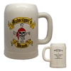 Beer Stein 24 oz. with Skull Logo