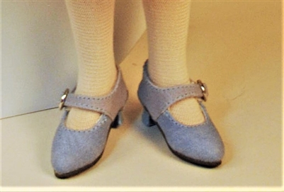 Shoes - Kate Two Toned Blue Heeled