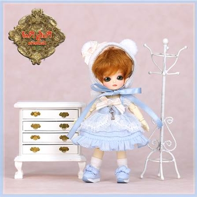 Ruby Red Galleria Honee-B - Outfit Blue Elf CC0019A