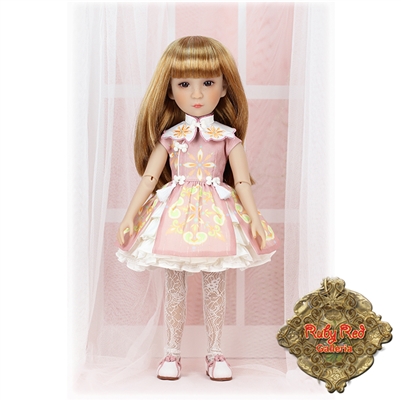 Ruby Red Galleria Girls Of The Orient - Pink & White Outfit KC0001A