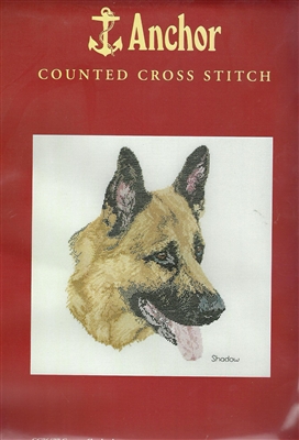 Anchor Counted Cross Stitch - German Shepherd