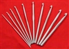 Crochet hooks sizes 0.60mm-6.00mm