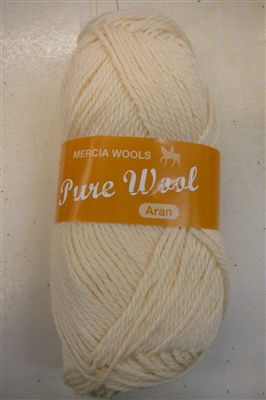 Pure Wool Aran 100grms