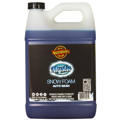 MYSTIC SNOW FOAM AUTO WASH (1 GAL) - MCC_110_128