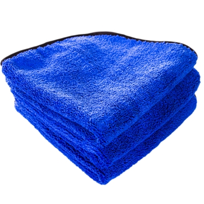 Fluffy Blue Silk Lined Microfiber 16x16 (3-Pack) - MF_108_3